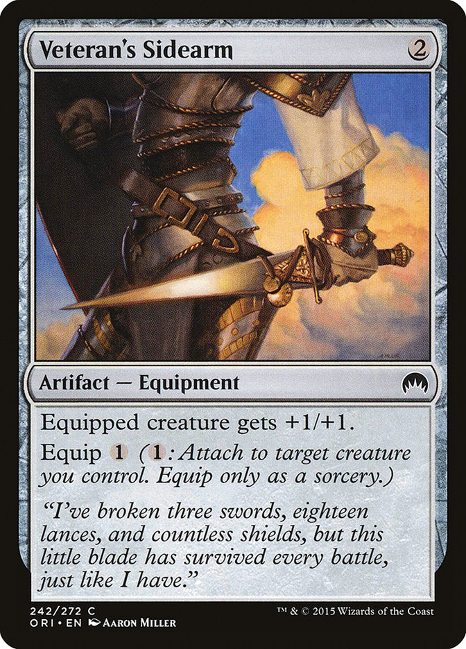Veteran's Sidearm [Magic Origins] - Magic: The Gathering - Card Brawlers | Quebec | Canada |