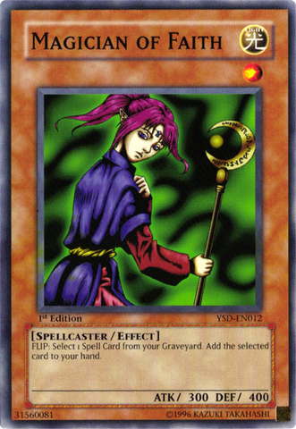 Magician of Faith [YSD-EN012] Common - Yu-Gi-Oh! - Card Brawlers | Quebec | Canada |