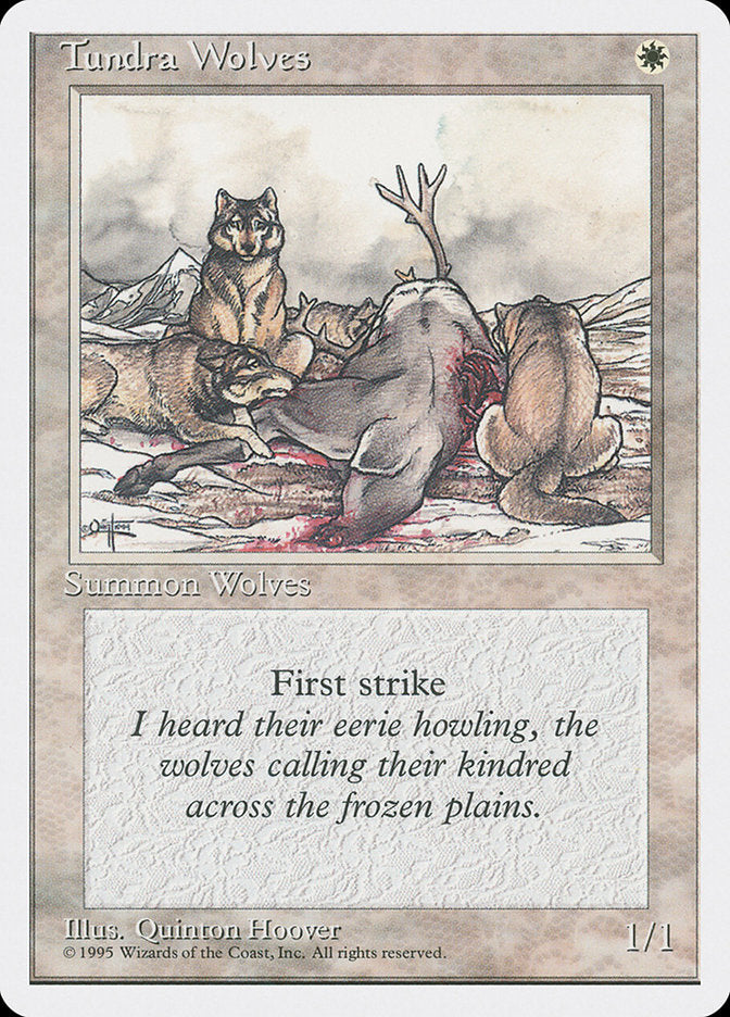 Tundra Wolves [Fourth Edition] - Magic: The Gathering - Card Brawlers | Quebec | Canada |