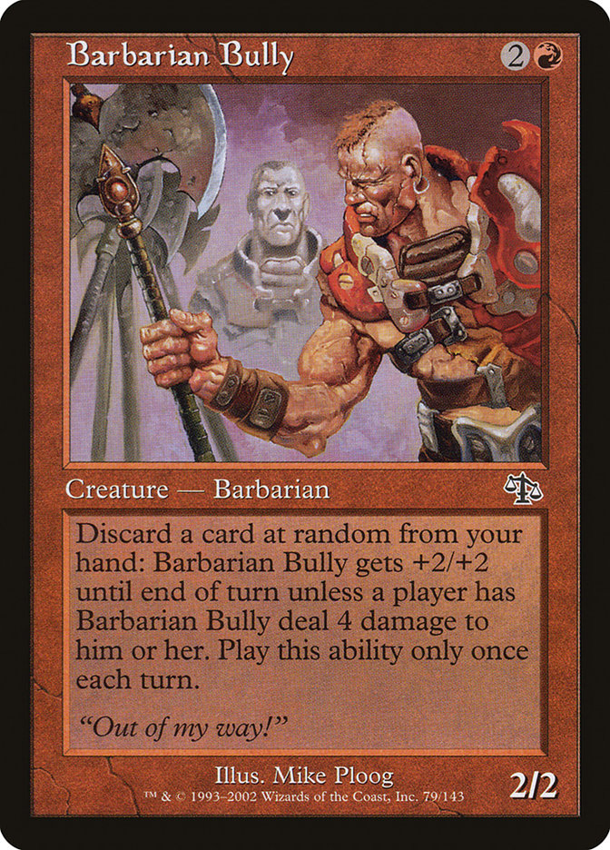 Barbarian Bully [Judgment] - Magic: The Gathering - Card Brawlers | Quebec | Canada |