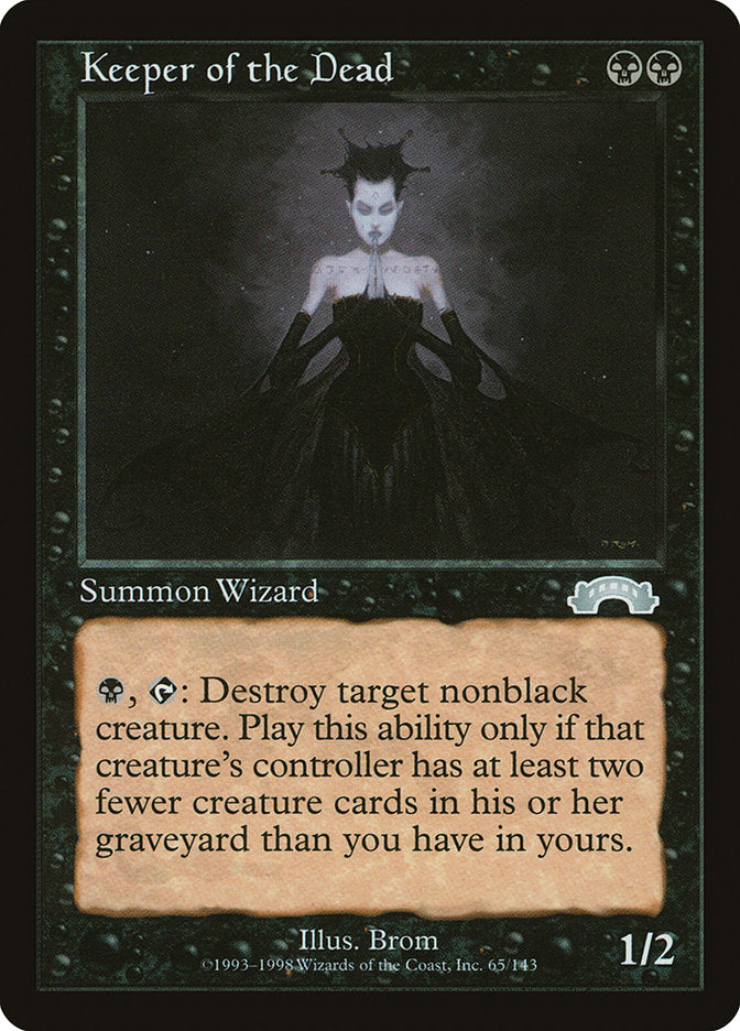 Keeper of the Dead [Exodus] - Magic: The Gathering - Card Brawlers | Quebec | Canada |