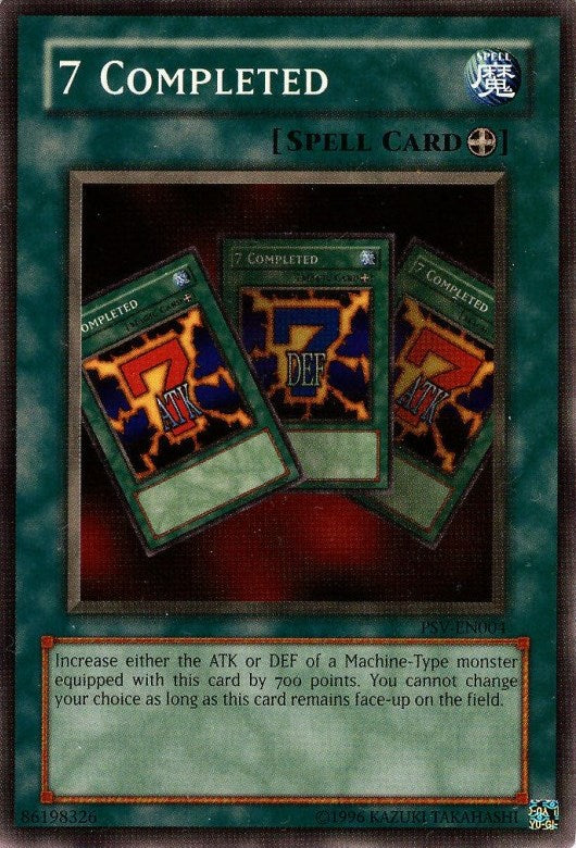 7 Completed [PSV-EN004] Common - Yu-Gi-Oh! - Card Brawlers | Quebec | Canada |