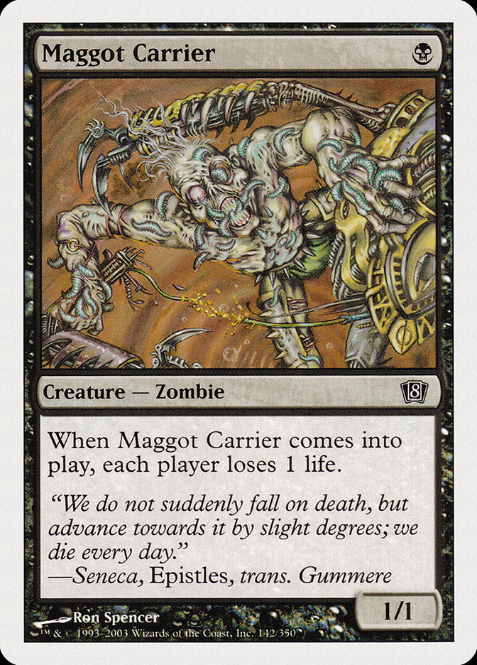 Maggot Carrier [Eighth Edition] - Magic: The Gathering - Card Brawlers | Quebec | Canada |