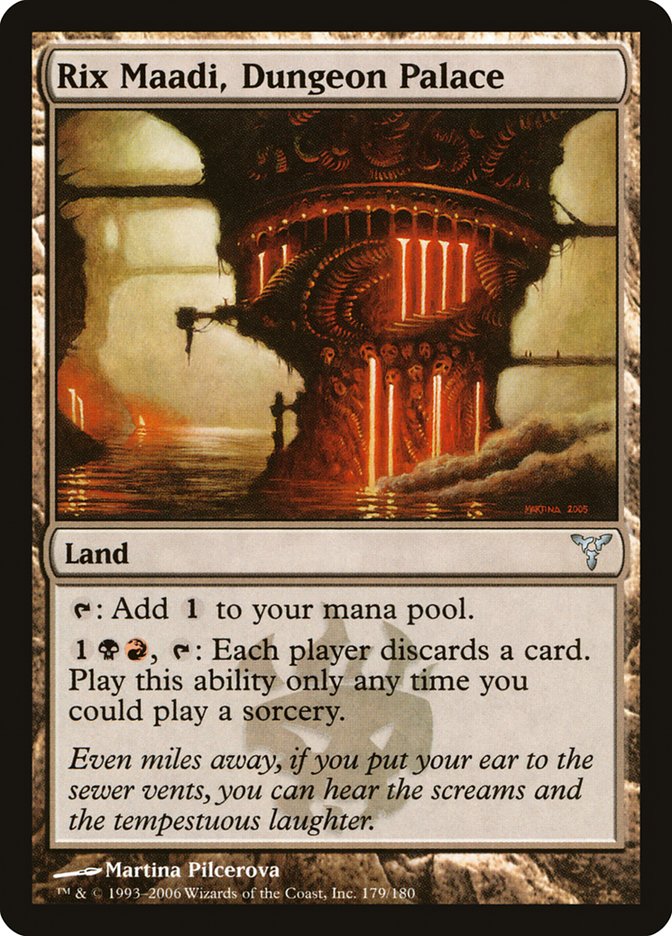 Rix Maadi, Dungeon Palace [Dissension] - Magic: The Gathering - Card Brawlers | Quebec | Canada |