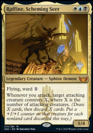 Raffine, Scheming Seer (Promo Pack) [Streets of New Capenna Promos] - Magic: The Gathering - Card Brawlers | Quebec | Canada |