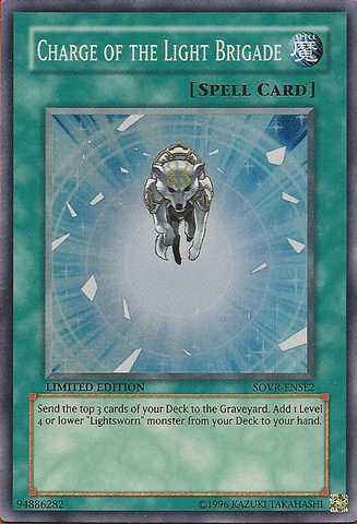 Charge of the Light Brigade [SOVR-ENSE2] Super Rare - Yu-Gi-Oh! - Card Brawlers | Quebec | Canada |
