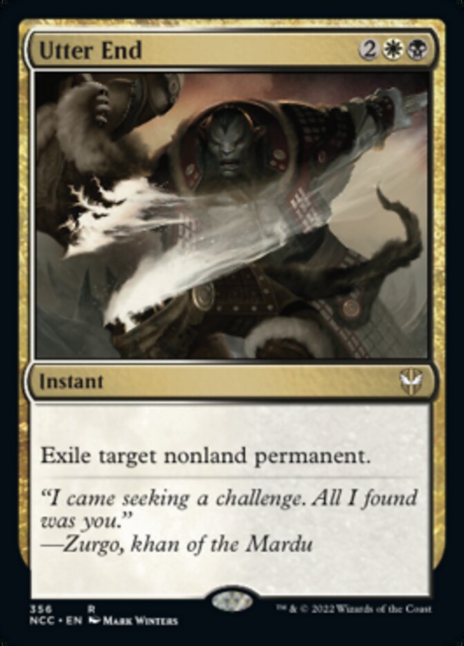 Utter End [Streets of New Capenna Commander] - Magic: The Gathering - Card Brawlers | Quebec | Canada |