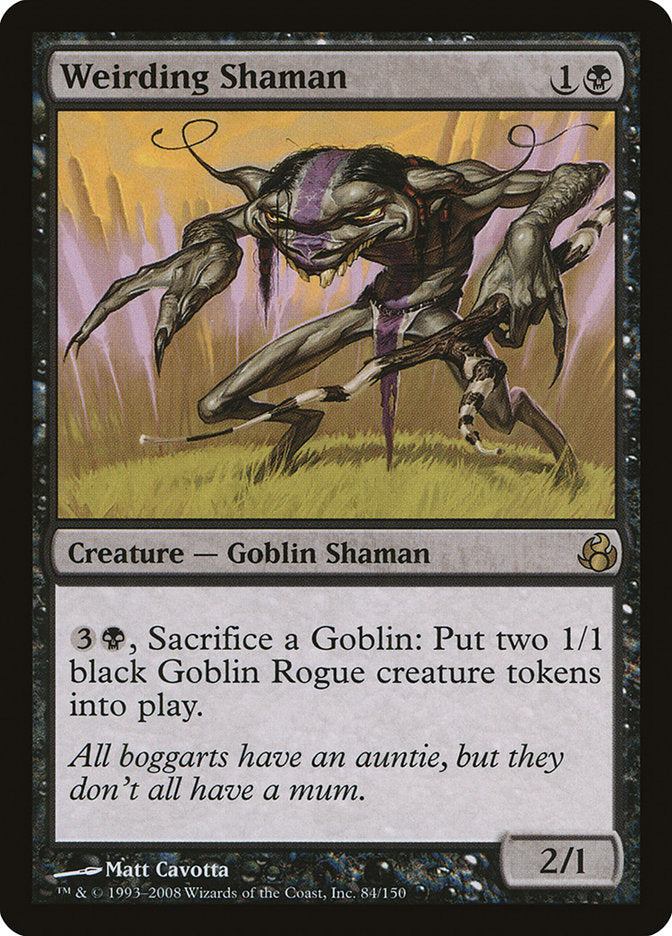 Weirding Shaman [Morningtide] - Magic: The Gathering - Card Brawlers | Quebec | Canada |