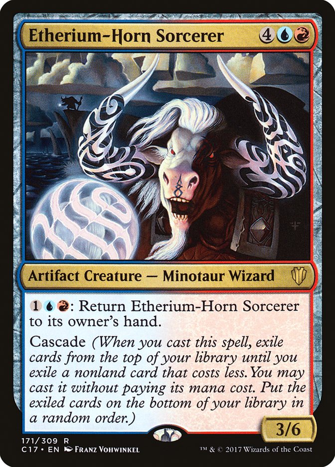 Etherium-Horn Sorcerer [Commander 2017] - Magic: The Gathering - Card Brawlers | Quebec | Canada |