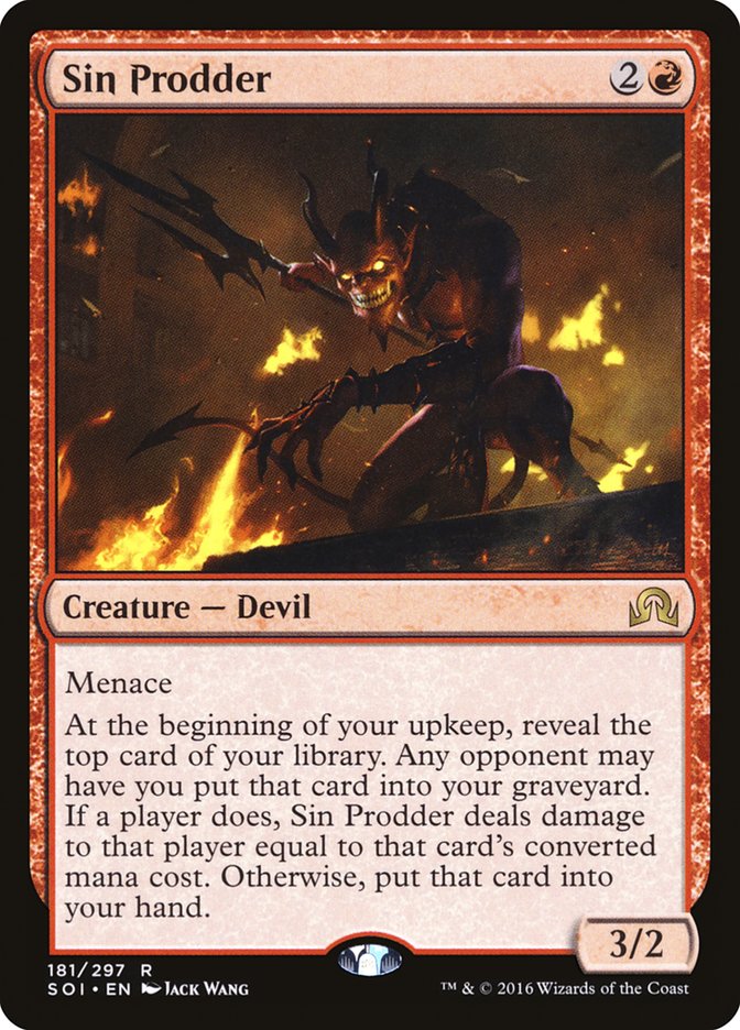 Sin Prodder [Shadows over Innistrad] - Magic: The Gathering - Card Brawlers | Quebec | Canada |