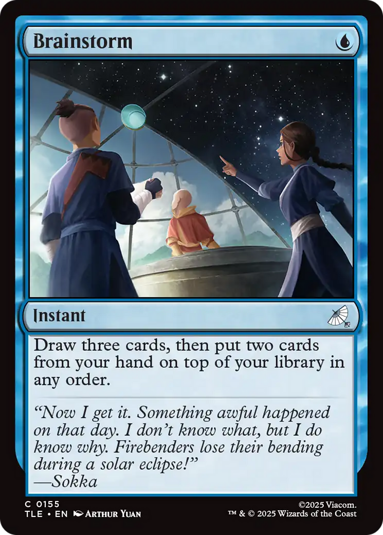 Brainstorm [Avatar: The Last Airbender: Eternal-Legal] - Magic: The Gathering - Card Brawlers | Quebec | Canada |