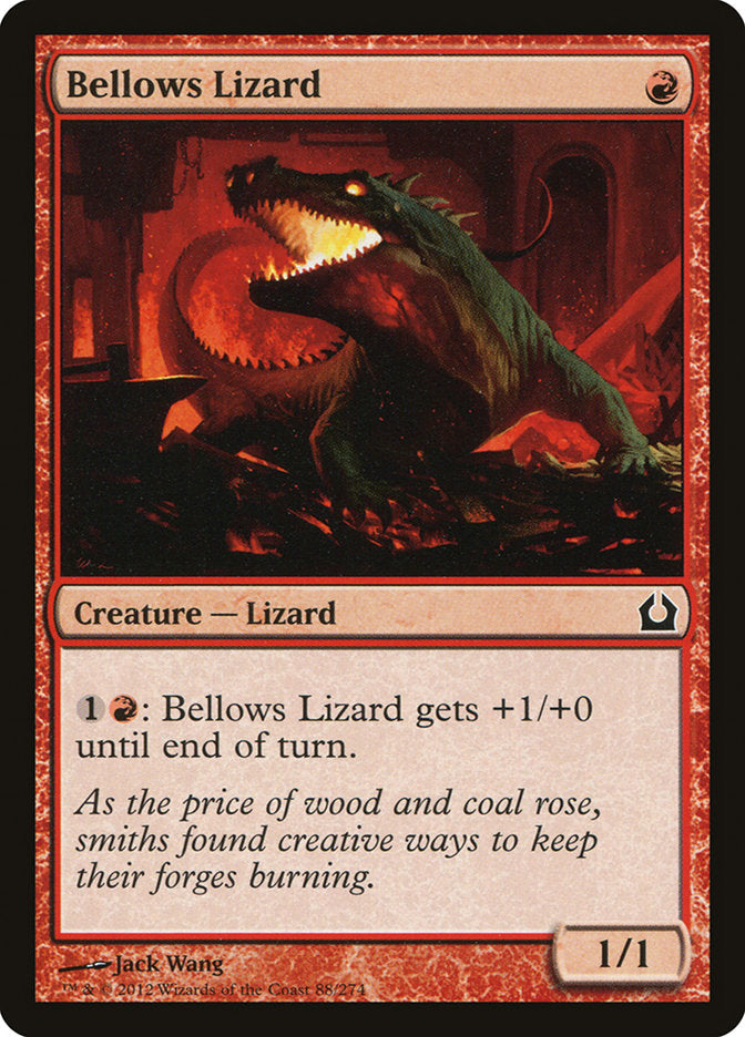 Bellows Lizard [Return to Ravnica] - Magic: The Gathering - Card Brawlers | Quebec | Canada |