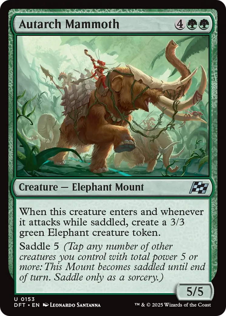 Autarch Mammoth [Aetherdrift] - Magic: The Gathering - Card Brawlers | Quebec | Canada |