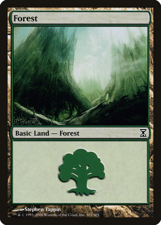 Forest (301) [Time Spiral] - Magic: The Gathering - Card Brawlers | Quebec | Canada |