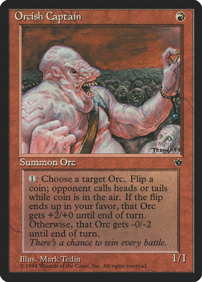 Orcish Captain [Fallen Empires] - Magic: The Gathering - Card Brawlers | Quebec | Canada |