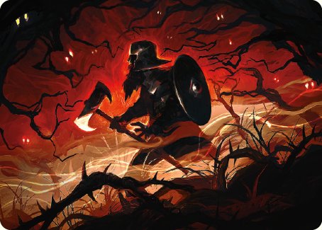 Gimli, Counter of Kills Art Card (44/81) [The Lord of the Rings: Tales of Middle-earth Art Series] - Magic: The Gathering - Card Brawlers | Quebec | Canada |