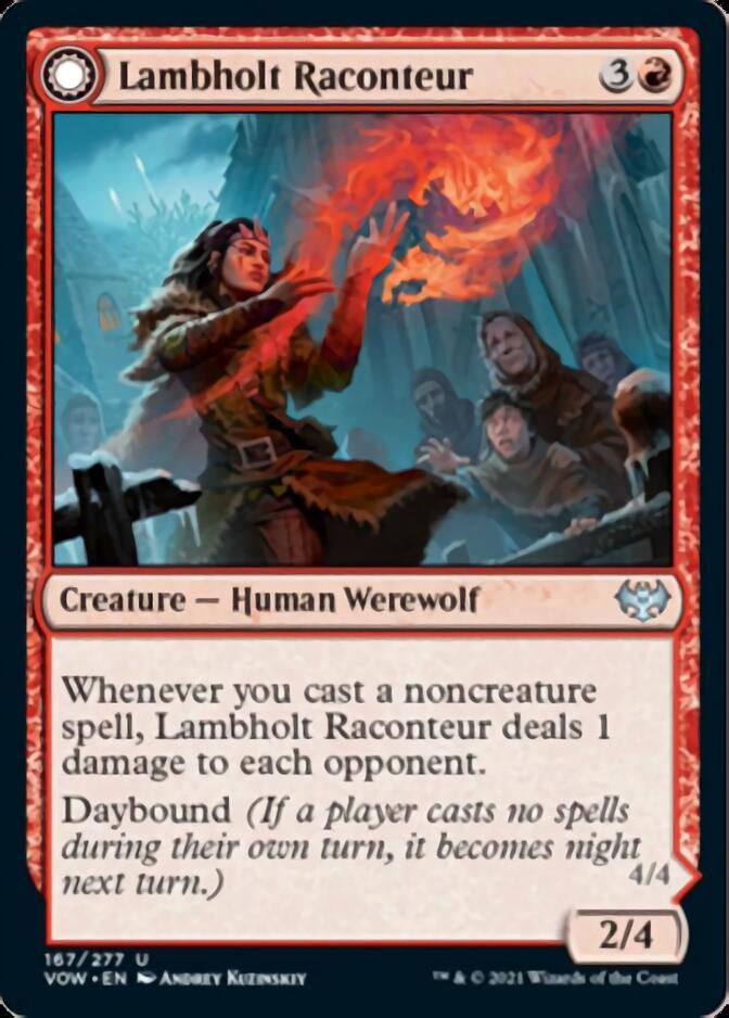 Lambholt Raconteur // Lambholt Ravager [Innistrad: Crimson Vow] - Magic: The Gathering - Card Brawlers | Quebec | Canada |