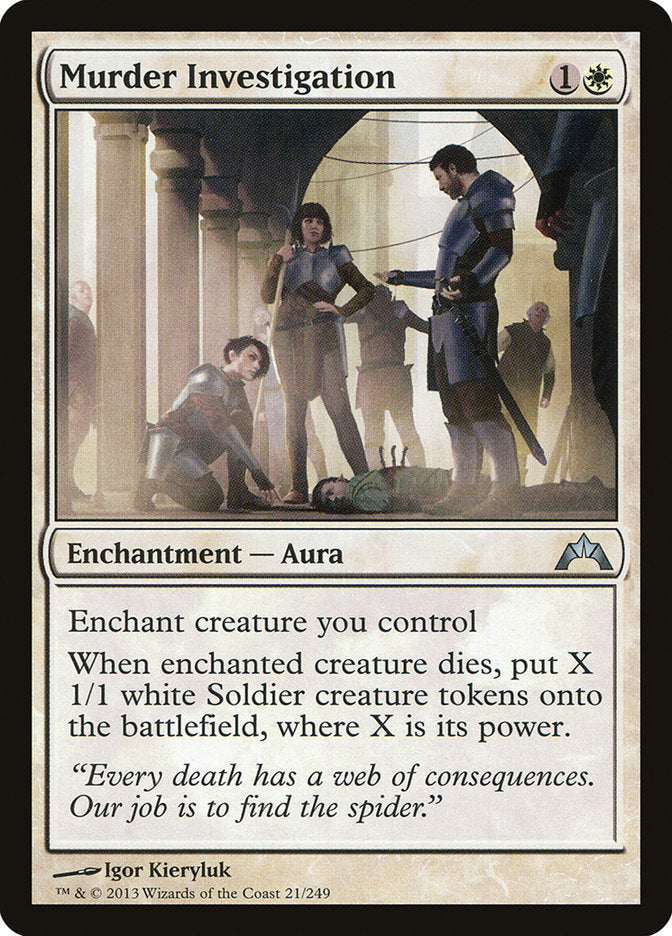 Murder Investigation [Gatecrash] - Magic: The Gathering - Card Brawlers | Quebec | Canada |