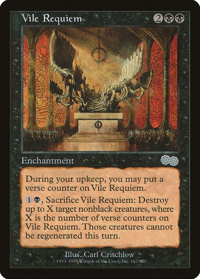 Vile Requiem [Urza's Saga] - Magic: The Gathering - Card Brawlers | Quebec | Canada |