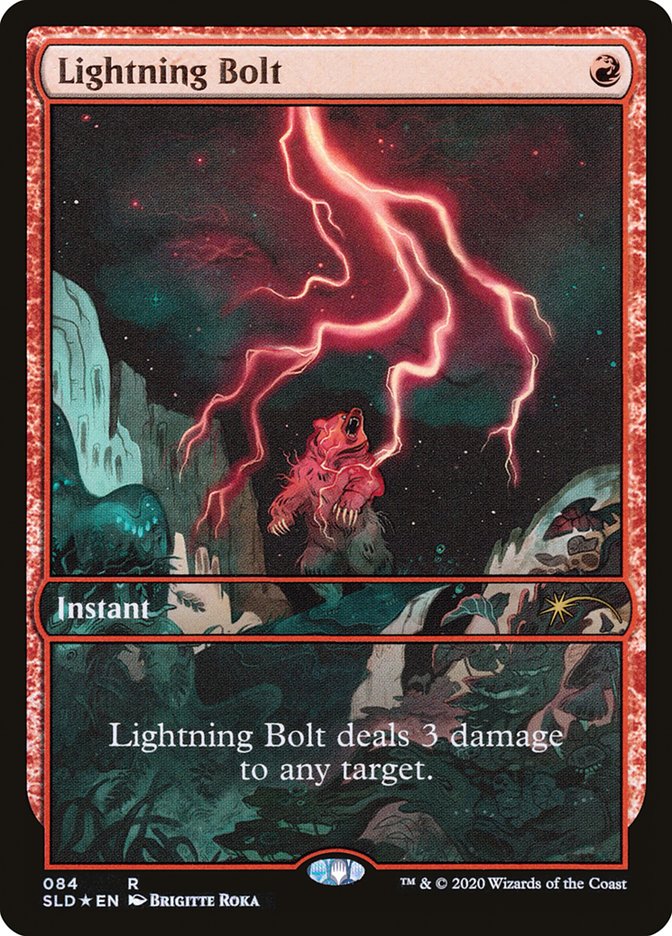 Lightning Bolt (084) [Secret Lair Drop Series] - Magic: The Gathering - Card Brawlers | Quebec | Canada |