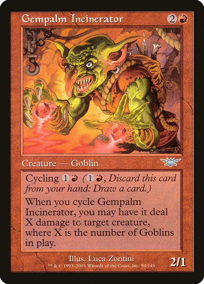 Gempalm Incinerator [Legions] - Magic: The Gathering - Card Brawlers | Quebec | Canada |