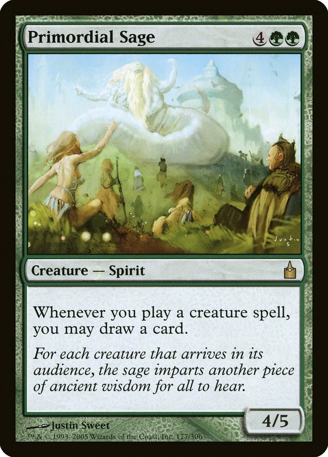 Primordial Sage [Ravnica: City of Guilds] - Magic: The Gathering - Card Brawlers | Quebec | Canada |