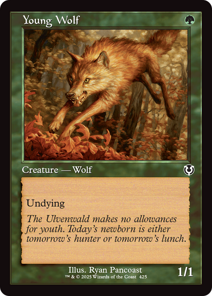 Young Wolf (Retro Frame) [Innistrad Remastered] - Magic: The Gathering - Card Brawlers | Quebec | Canada |