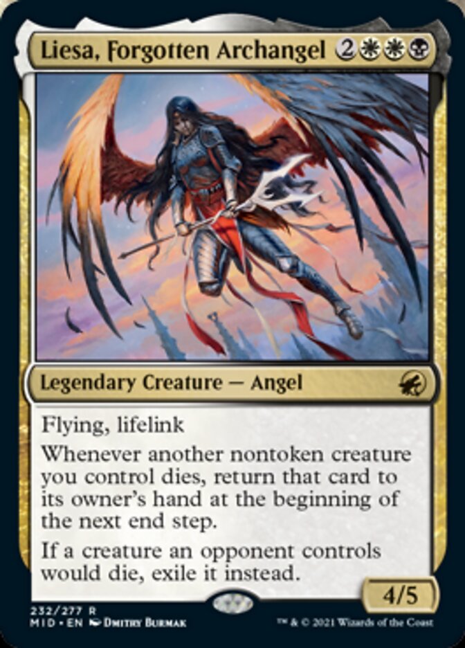 Liesa, Forgotten Archangel [Innistrad: Midnight Hunt] - Magic: The Gathering - Card Brawlers | Quebec | Canada |