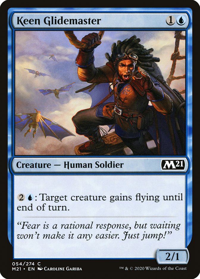 Keen Glidemaster [Core Set 2021] - Magic: The Gathering - Card Brawlers | Quebec | Canada |