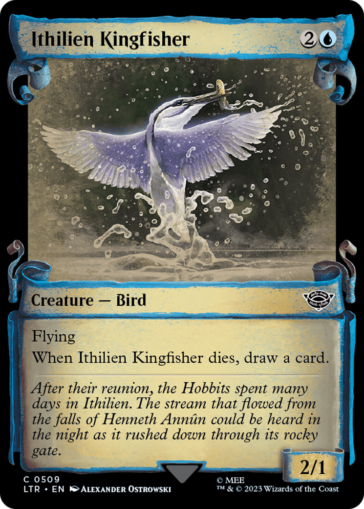 Ithilien Kingfisher [The Lord of the Rings: Tales of Middle-Earth Showcase Scrolls] - Magic: The Gathering - Card Brawlers | Quebec | Canada |