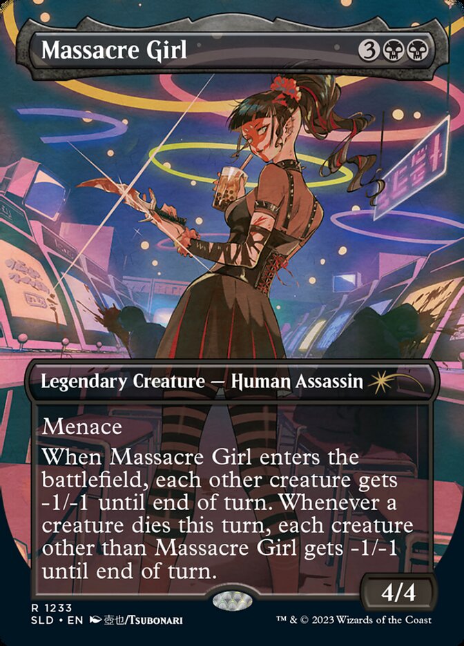 Massacre Girl (Borderless) [Secret Lair Drop Series] - Magic: The Gathering - Card Brawlers | Quebec | Canada |