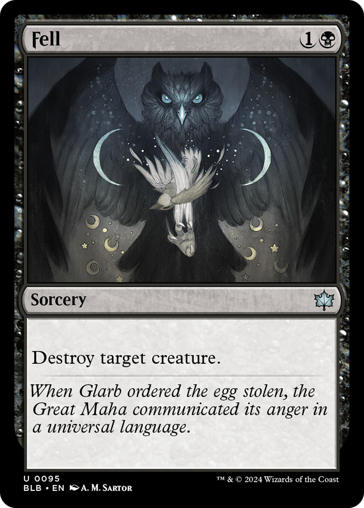 Fell [Bloomburrow] - Magic: The Gathering - Card Brawlers | Quebec | Canada |