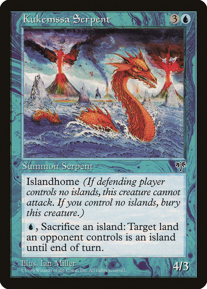 Kukemssa Serpent [Mirage] - Magic: The Gathering - Card Brawlers | Quebec | Canada |