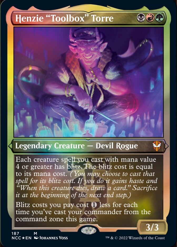 Henzie "Toolbox" Torre (Display Commander) [Streets of New Capenna Commander] - Magic: The Gathering - Card Brawlers | Quebec | Canada |