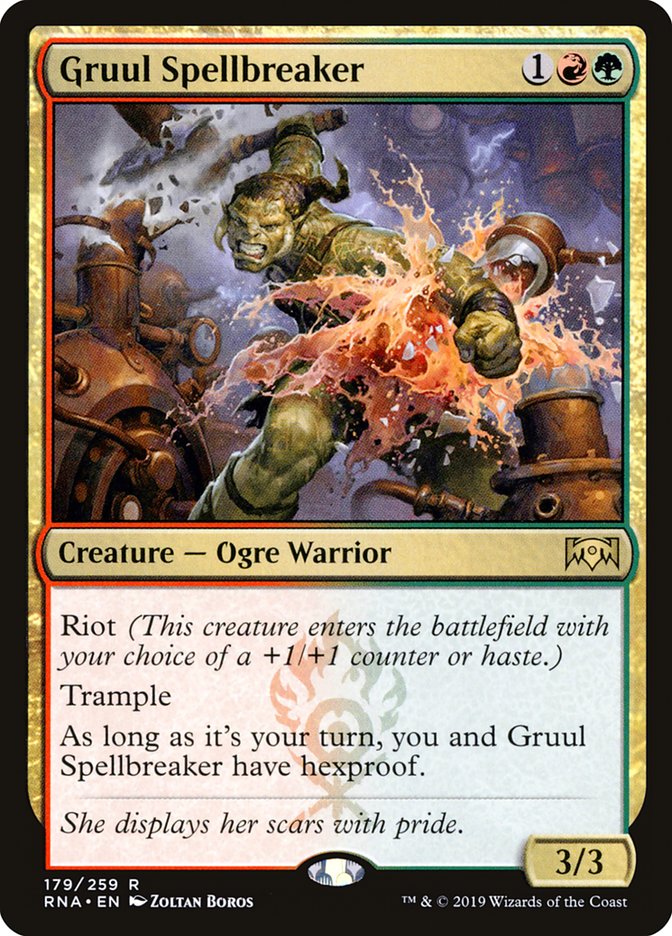 Gruul Spellbreaker [Ravnica Allegiance] - Magic: The Gathering - Card Brawlers | Quebec | Canada |