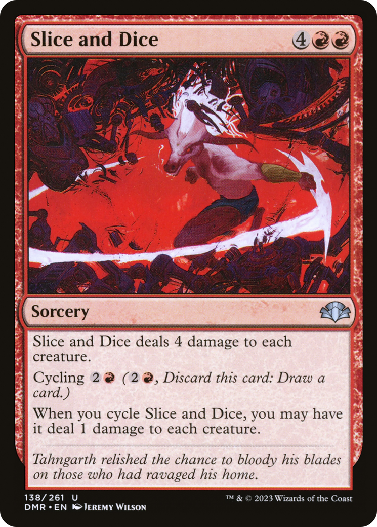 Slice and Dice [Dominaria Remastered] - Magic: The Gathering - Card Brawlers | Quebec | Canada |