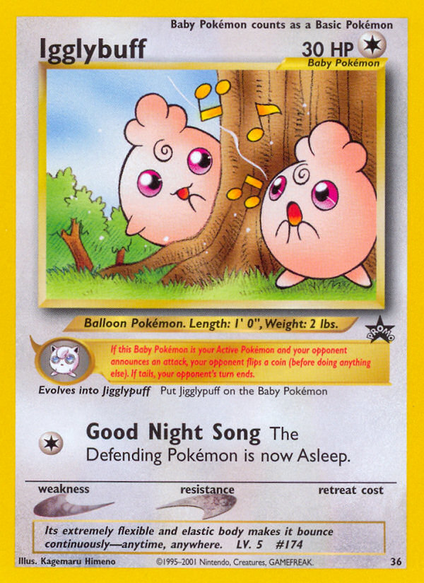 Igglybuff (36) [Wizards of the Coast: Black Star Promos] - Pokémon - Card Brawlers | Quebec | Canada |