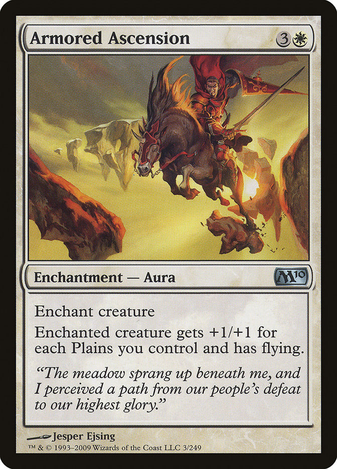Armored Ascension [Magic 2010] - Magic: The Gathering - Card Brawlers | Quebec | Canada |
