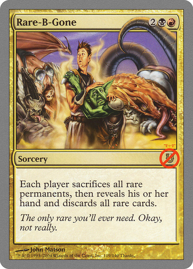 Rare-B-Gone [Unhinged] - Magic: The Gathering - Card Brawlers | Quebec | Canada |