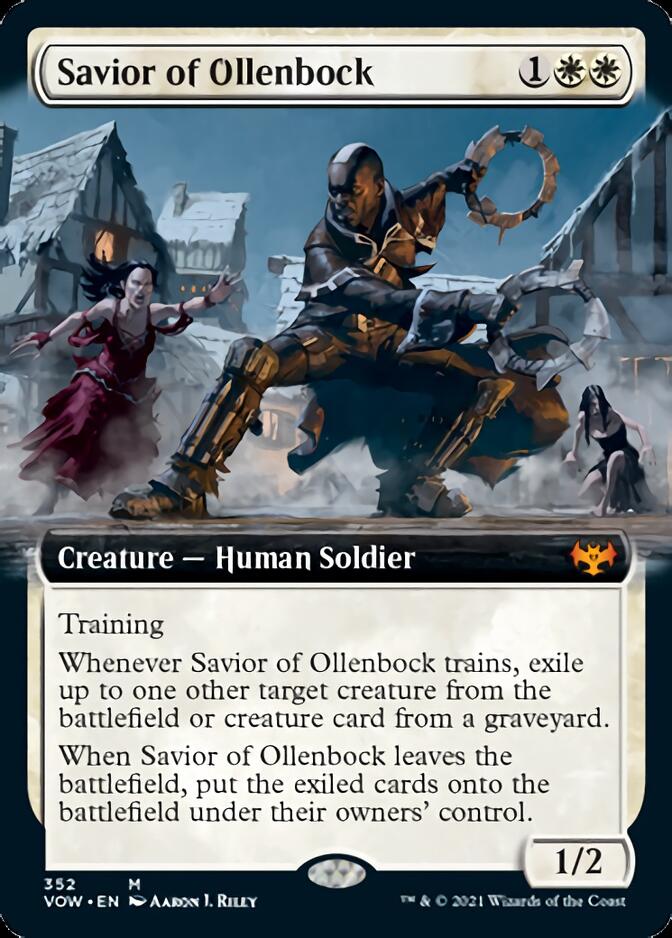 Savior of Ollenbock (Extended Art) [Innistrad: Crimson Vow] - Magic: The Gathering - Card Brawlers | Quebec | Canada |