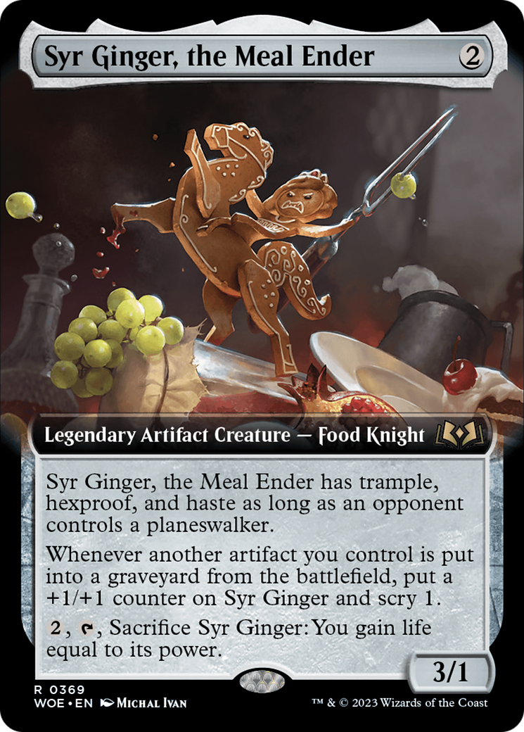 Syr Ginger, the Meal Ender (Extended Art) [Wilds of Eldraine] - Magic: The Gathering - Card Brawlers | Quebec | Canada |