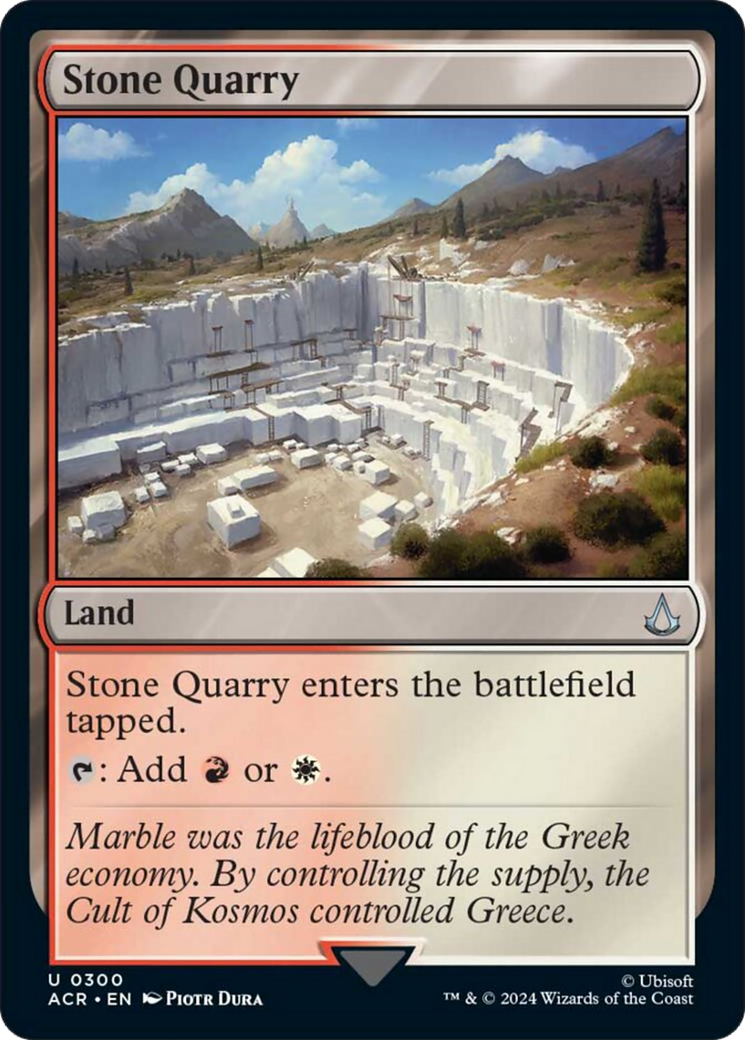 Stone Quarry [Assassin's Creed] - Magic: The Gathering - Card Brawlers | Quebec | Canada |