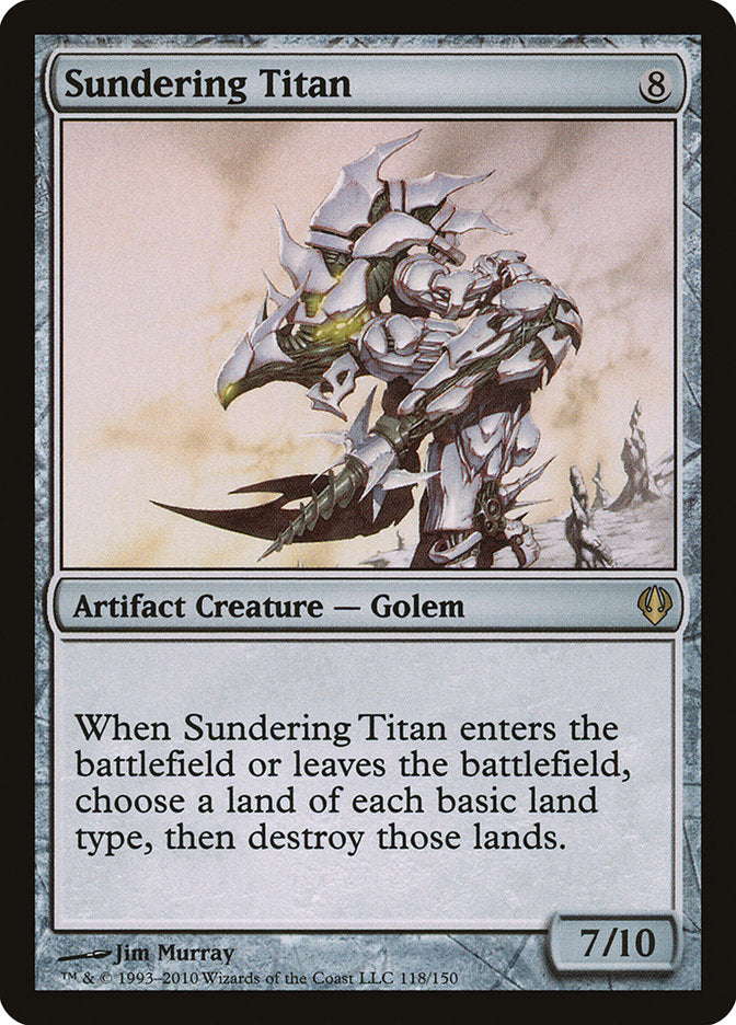 Sundering Titan [Archenemy] - Magic: The Gathering - Card Brawlers | Quebec | Canada |