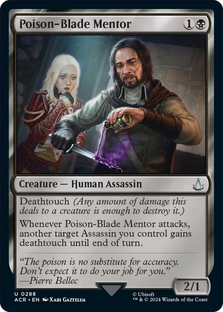 Poison-Blade Mentor [Assassin's Creed] - Magic: The Gathering - Card Brawlers | Quebec | Canada |