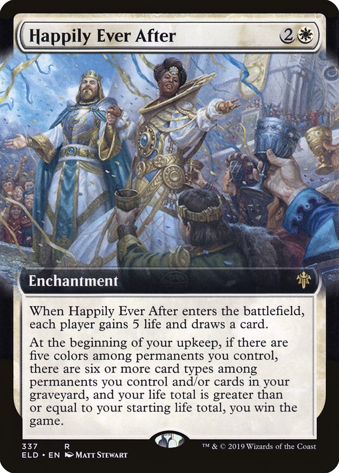 Happily Ever After (Extended Art) [Throne of Eldraine] - Magic: The Gathering - Card Brawlers | Quebec | Canada |