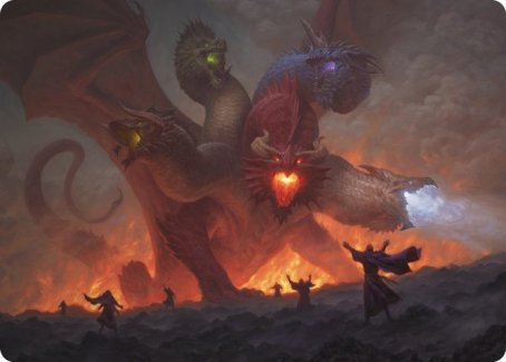 Tiamat Art Card [Dungeons & Dragons: Adventures in the Forgotten Realms Art Series] - Magic: The Gathering - Card Brawlers | Quebec | Canada |