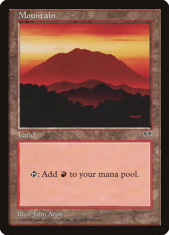 Mountain (Red Signature) [Mirage] - Magic: The Gathering - Card Brawlers | Quebec | Canada |