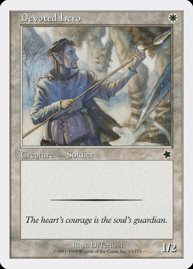 Devoted Hero [Starter 1999] - Magic: The Gathering - Card Brawlers | Quebec | Canada |