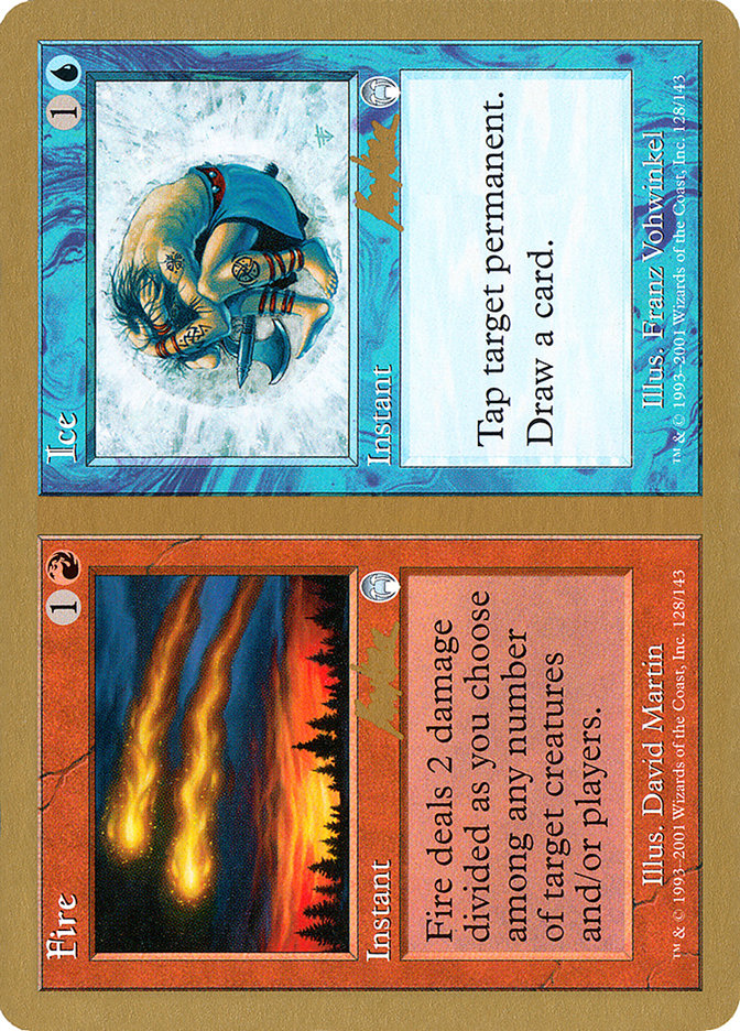 Fire // Ice (Brian Kibler) [World Championship Decks 2002] - Magic: The Gathering - Card Brawlers | Quebec | Canada |