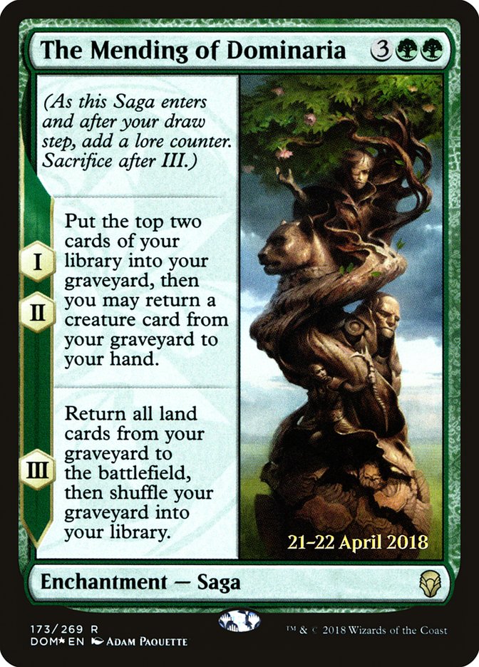 The Mending of Dominaria [Dominaria Prerelease Promos] - Magic: The Gathering - Card Brawlers | Quebec | Canada |